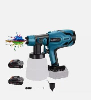 Pistola Spruzzo Elettrica + 2 Batterie