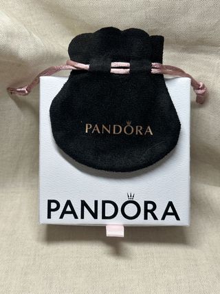 Pulsera Pandora Doble Plata Brillantes