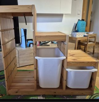Mueble de madera infantil Ikea