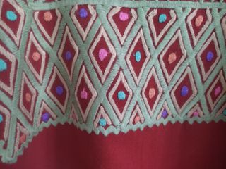 Blusa Huipil Bordado Mexicana