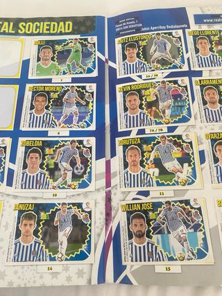 Álbum LaLiga Santander 2018-19 incompleto