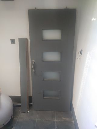 Puerta de paso de Madera,corredera y galeria
