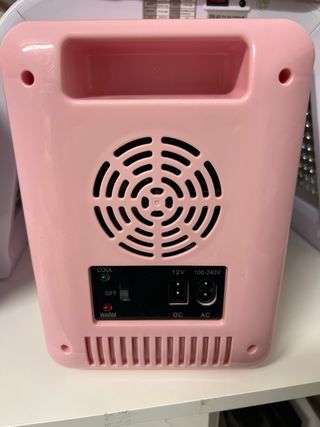Mini nevera rosa