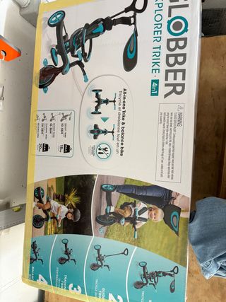 Globber Explorer Trike 4in1 Triciclo/Bici Equilibr