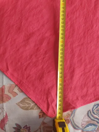 Vestido asimétrico Mango sin estrenar.Fucsia