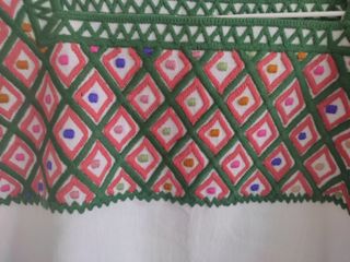 Blusa Huipil Bordado Multicolor