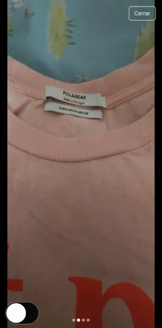 Camiseta oversize Pull&Bear 
