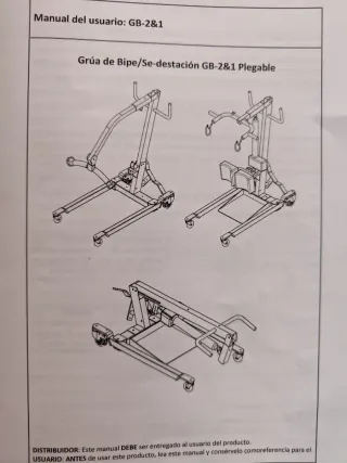 Grua ortopèdica 2x1 SOLMATS