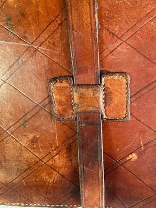 Maletín antiguo cuero negocios