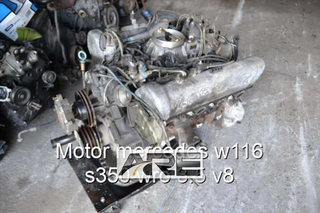 Motor mercedes w116 s350 wro 3.5 v8.