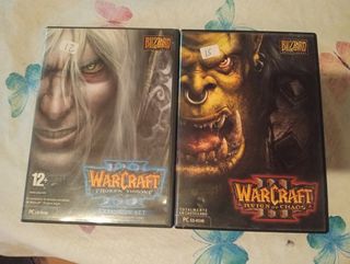 Warcraft III Expansion Set y Reign of Chaos PC