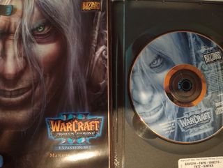 Warcraft III Expansion Set y Reign of Chaos PC