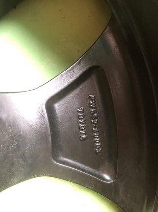 Llantas  aluminio 19"x7,5 25  Toyota land cruiser