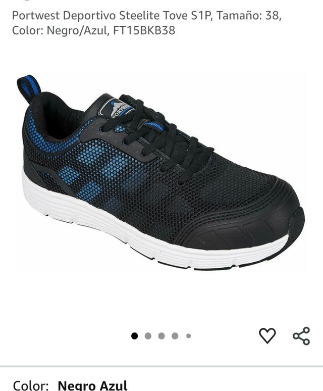 Zapatillas seguridad Portwest Talla 38