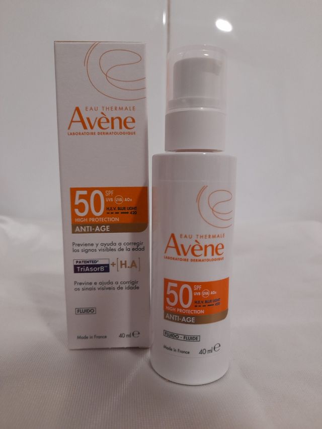 Avène Fotoprotector Fluido SPF 50 Anti-Age