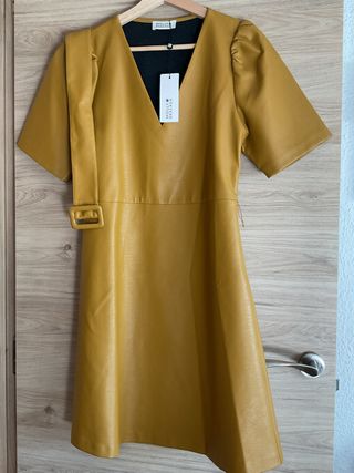 Vestido Mostaza Molly Bracken Talla S