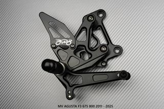 Estriberas retrasadas MV AGUSTA F3 675 800 2011