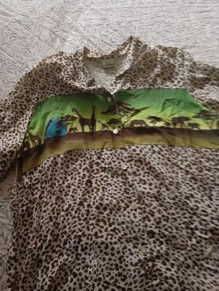 Camisa de seda Tru.