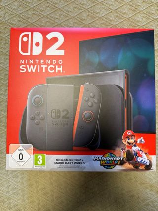 Nintendo Switch 2 + Mario Kart 8 Deluxe Nuevo