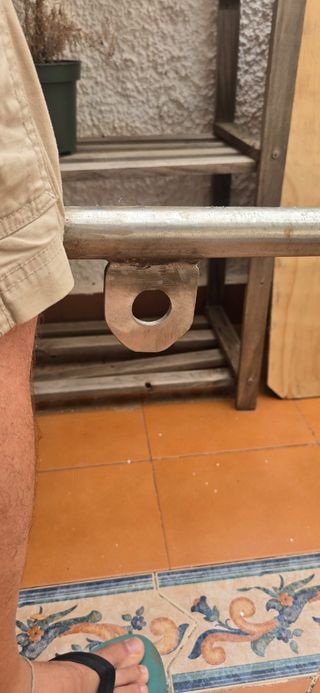 Escuadra para cuerda bomberos crossfit