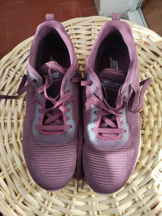 Playeros Skechers Mujer Rosa/Morado