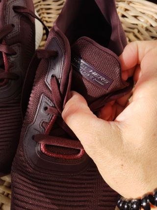 Playeros Skechers Mujer Rosa/Morado