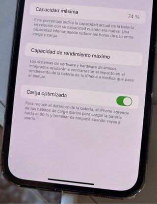 iPhone 13 Pro Max 256GB Azul Batería 75%