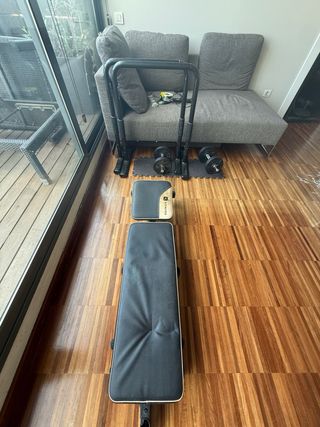 Kit musculation / pesos / barras / dips / traction