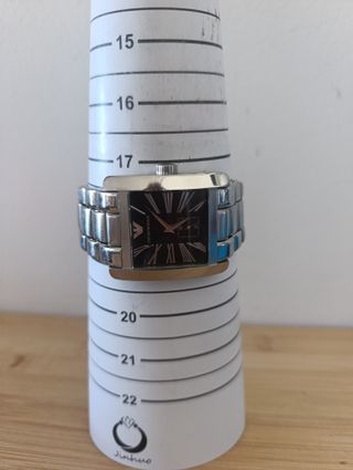 Reloj Emporio Armani Negro y Plateado