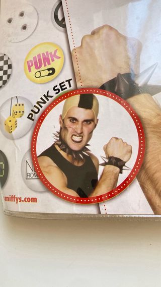 Accesorio disfraz Punk Set Smiffy's