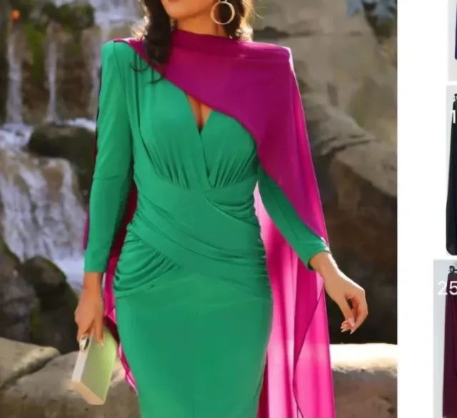 Capa gasa morada multiposición