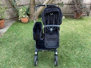 Carro Gemelar Bugaboo Donkey 5 Negro
