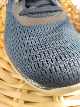 Playeros Skechers Mujer Azul y Rosa