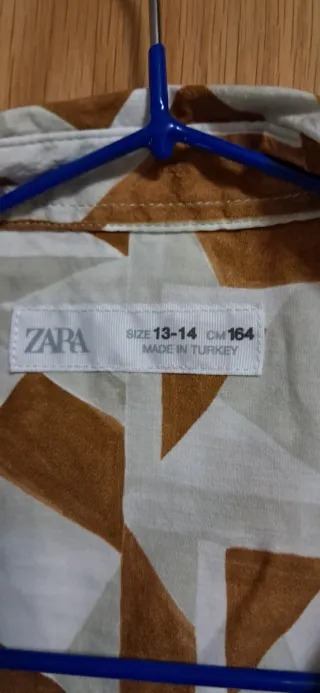 2 Camisas de niño a cuadros talla 13 y 14