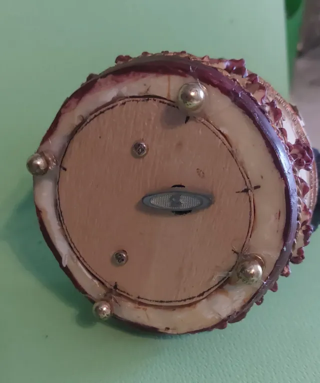 Carillon antico ballerine in tutu blu