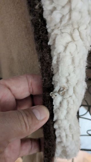 Abrigo niña Jaeger beige y marrón