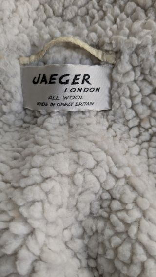 Abrigo niña Jaeger beige y marrón