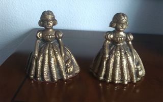 2 campane antiche in bronzo