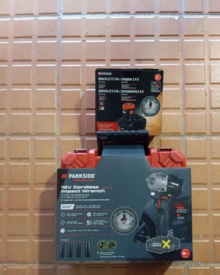 Parkside 12V Llave de Impacto Inalámbrica TOP