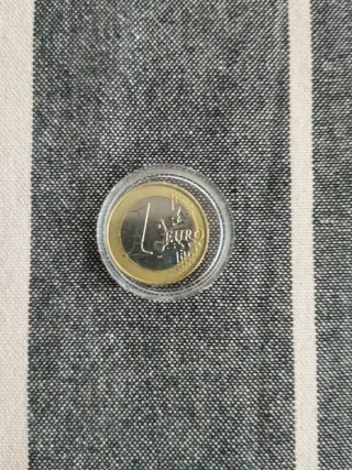 Moneda Malta 2019 Cruz Malta 1 euro circulante.