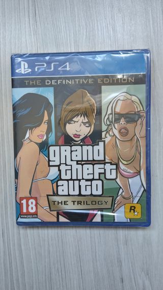 PS4 GTA Trilogy: Definitive Edition Precintado