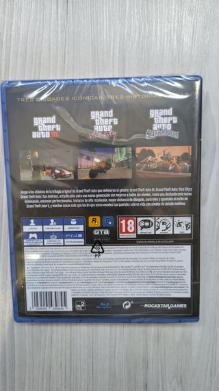 PS4 GTA Trilogy: Definitive Edition Precintado