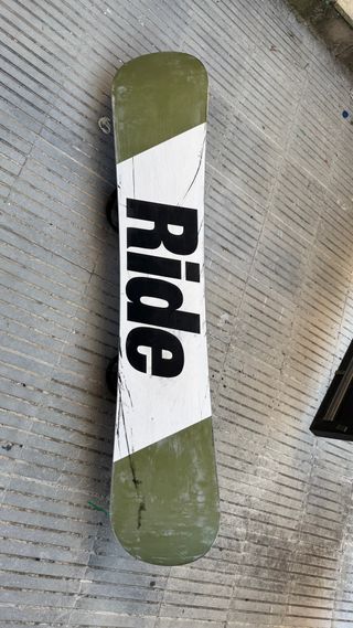 Tabla Snowboard Ride con Fijaciones Burton
