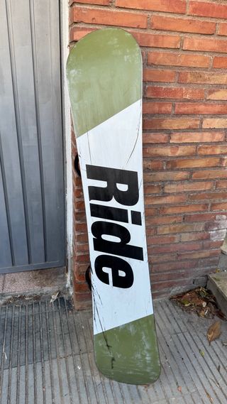 Tabla Snowboard Ride con Fijaciones Burton