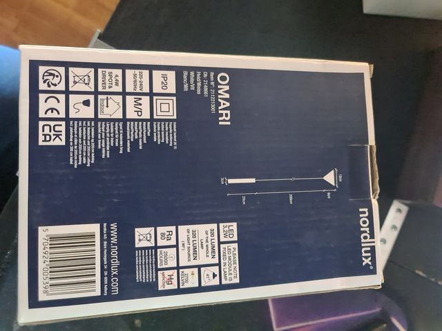 Lámpara LED Nordlux Omari 3.2W 2700K