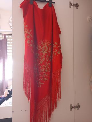 Traje Flamenca, dos piezas. Falda y bodys.