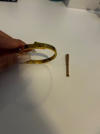 Pulsera Cartier Dorada
