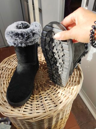 Botas de mujer con pelo talla 41
