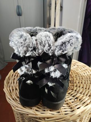 Botas de mujer con pelo talla 41