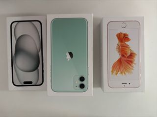 Cajas vacías iPhone (Apple)